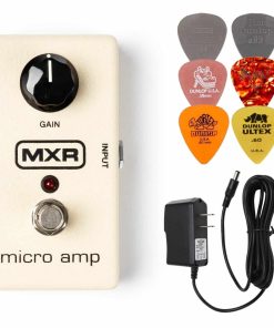 Pedal de Efecto MXR M133 Micro Amp Booster con Adaptador de