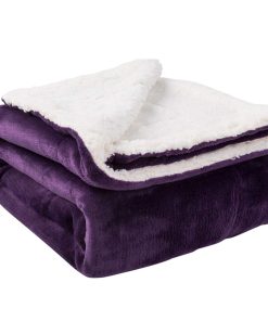 Manta de Sherpa NANPIPER para Cama Individual Gruesa y