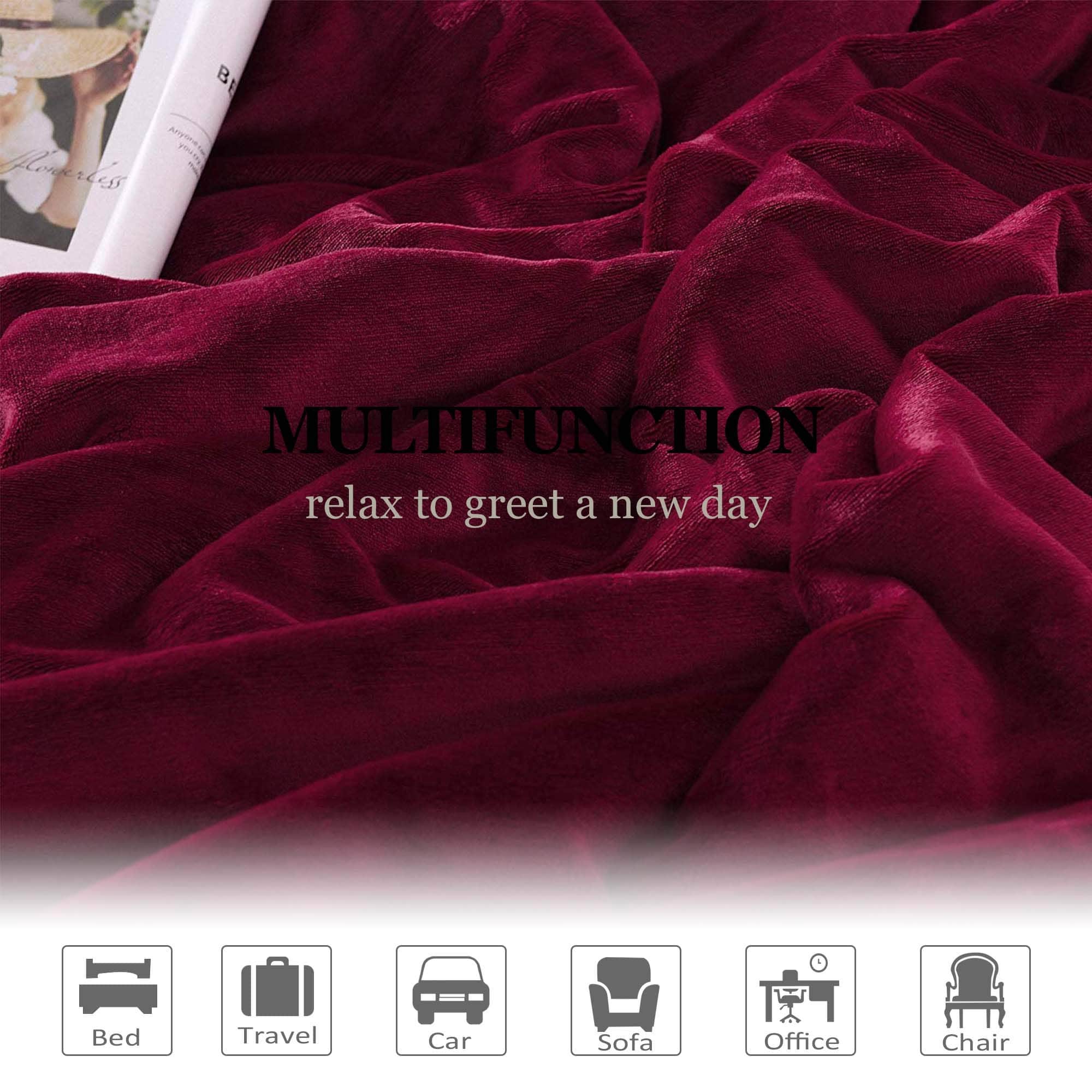 Manta Sherpa NANPIPER Twin Gruesa y Cálida para Invierno, - Imagen 7