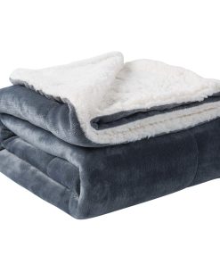 Manta de Sherpa NANPIPER Twin Cálida Manta de Cama para