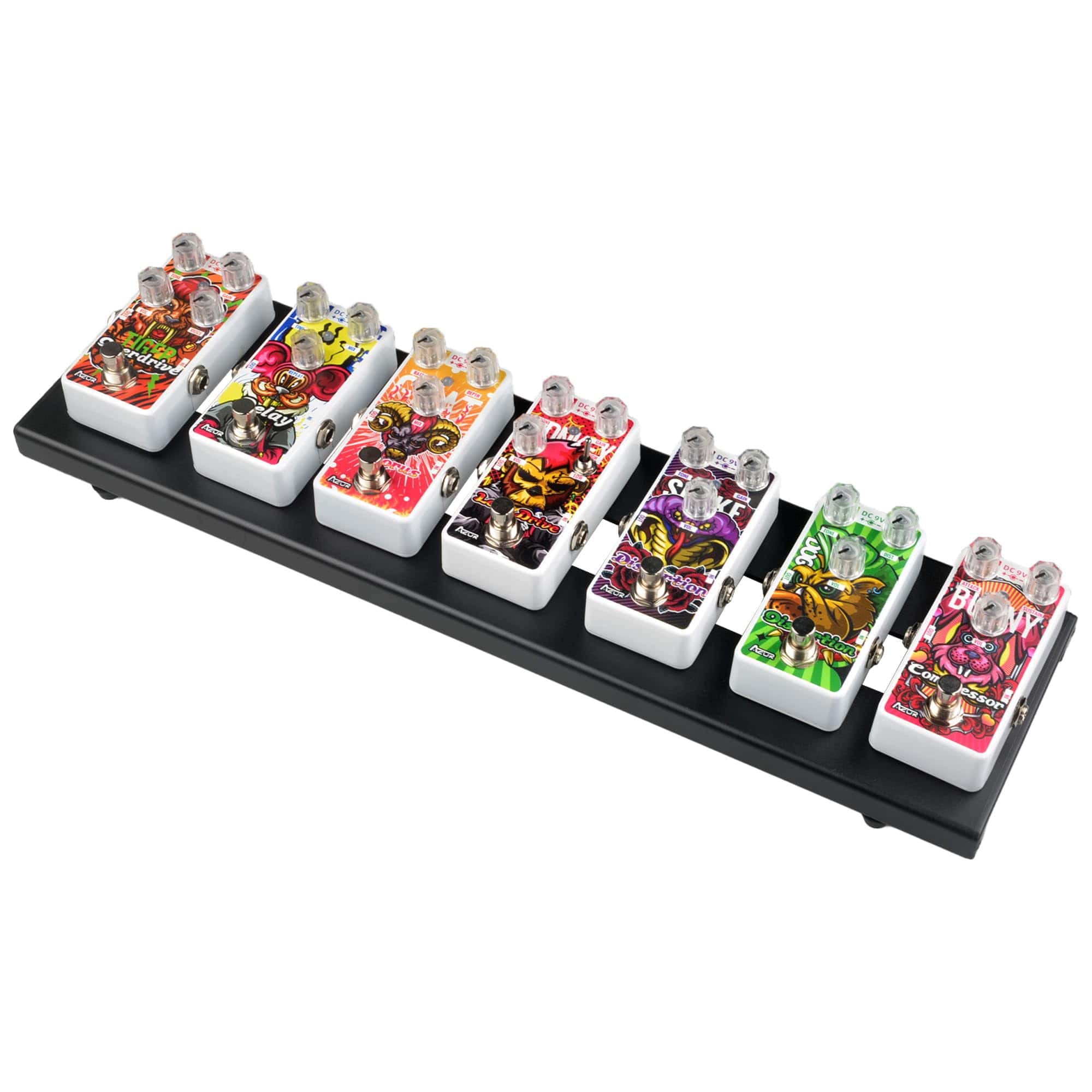 Tablero de Pedales de Guitarra AZOR de Aleación de Aluminio - Imagen 8