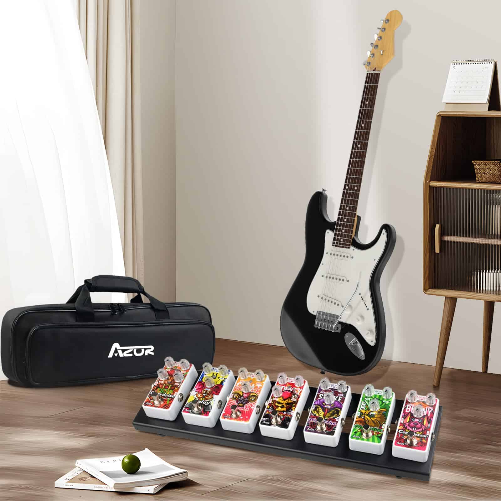 Tablero de Pedales de Guitarra AZOR de Aleación de Aluminio - Imagen 5