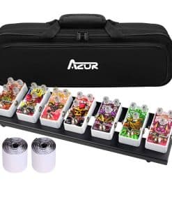 Tablero de Pedales de Guitarra AZOR de Aleación de Aluminio