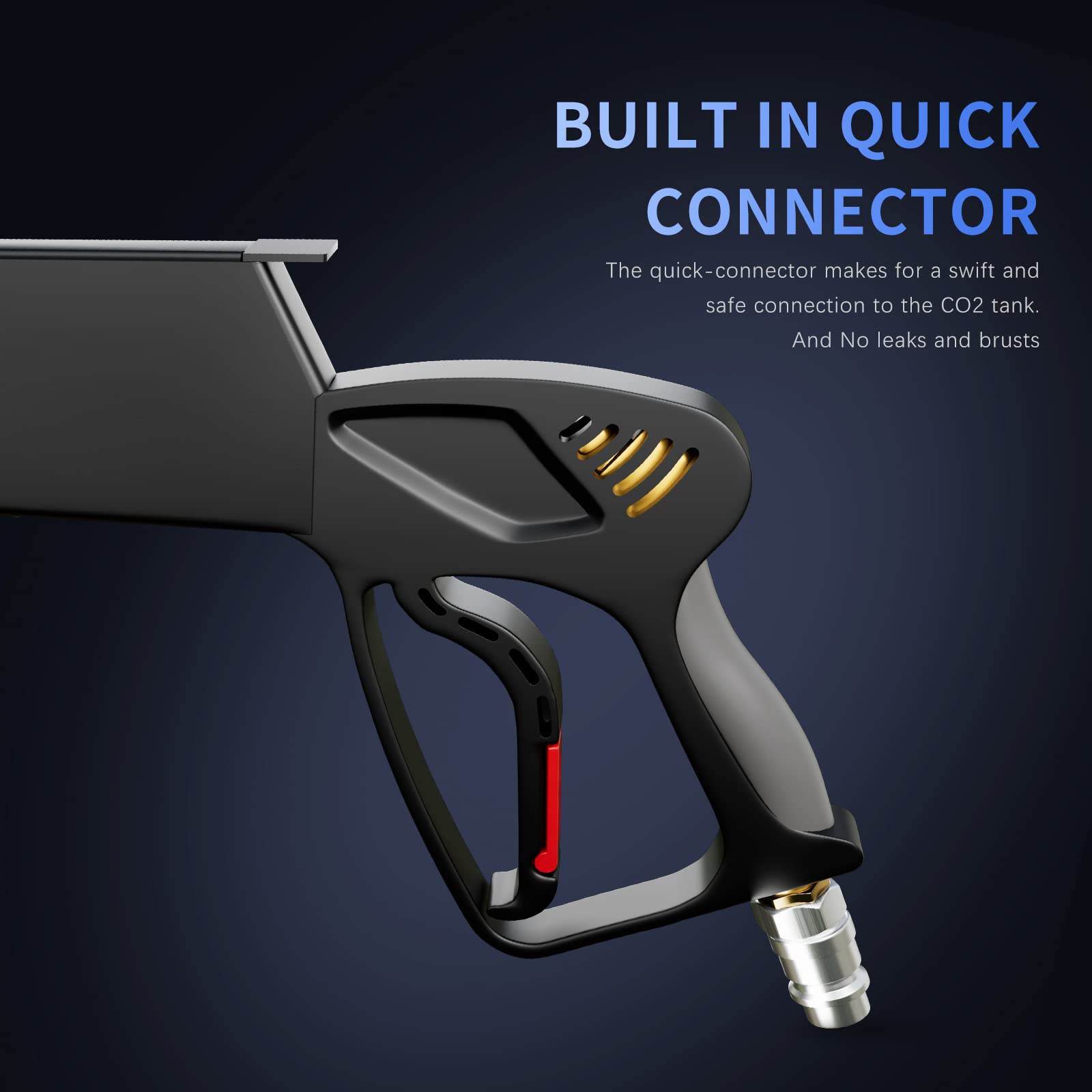 Máquina de Chorro de Co2 con LED MOKA SFX Portátil para - Imagen 6