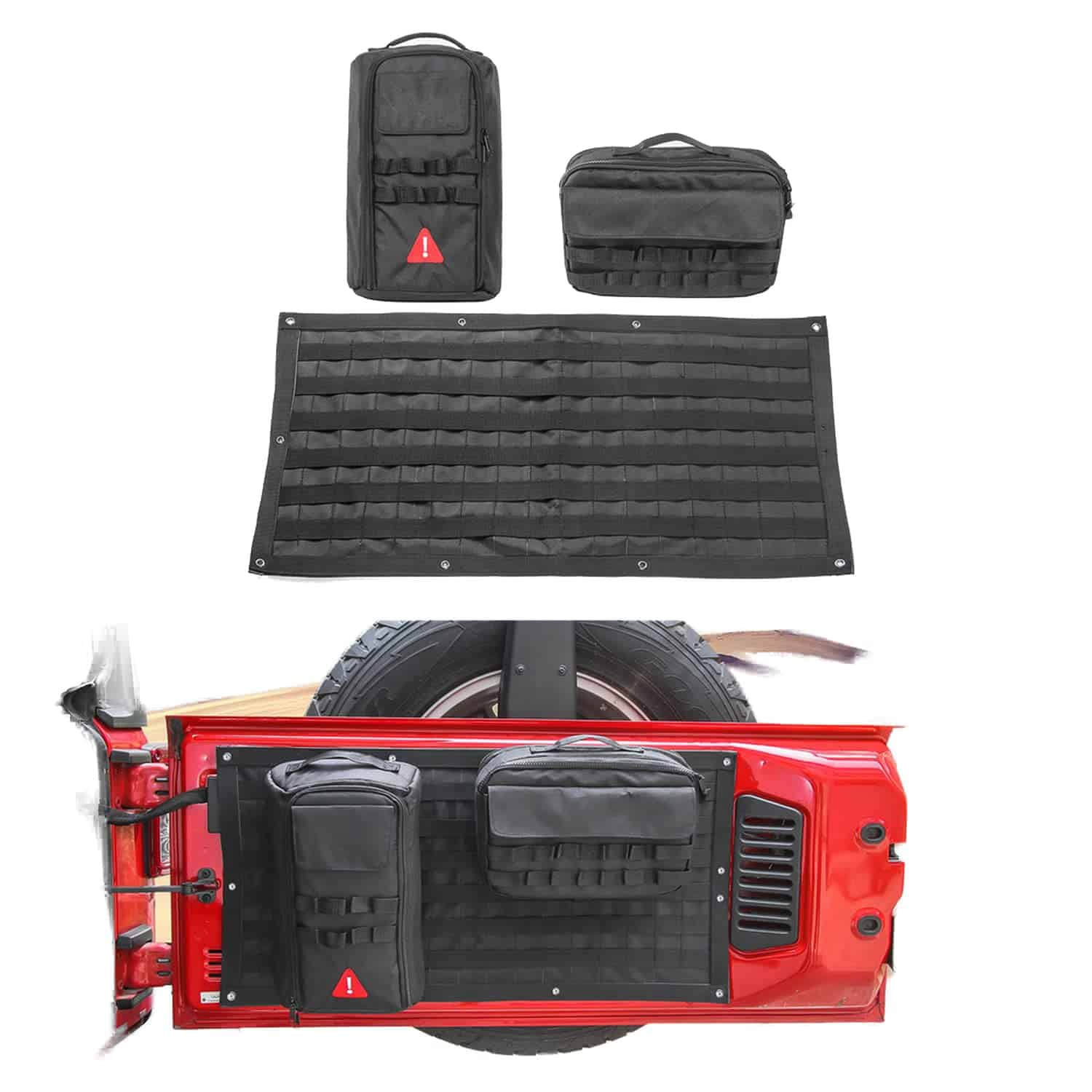 Bolso de Almacenamiento de Carga de Portón Trasero de Lona