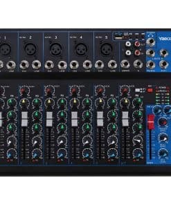 Mesa de Mezclas Profesional de 4/7 Canales Potenciada para