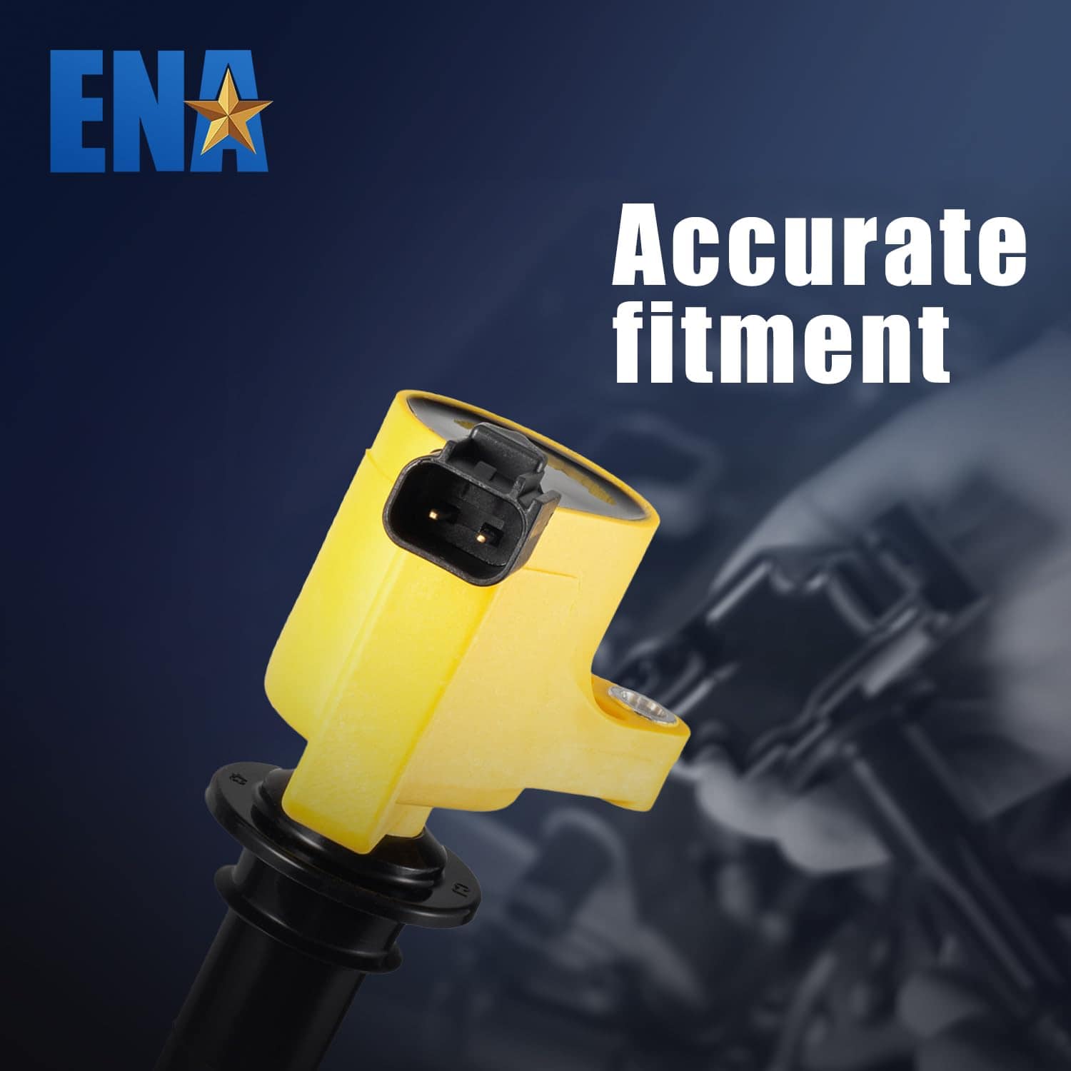 ENA Juego de 6 Paquetes de Bobinas de Encendido Amarillas - Imagen 5