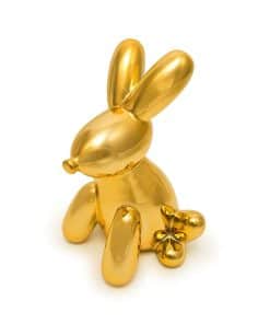 Alcancía de Conejo de Globos Hecho Por Humanos, Alcancía de