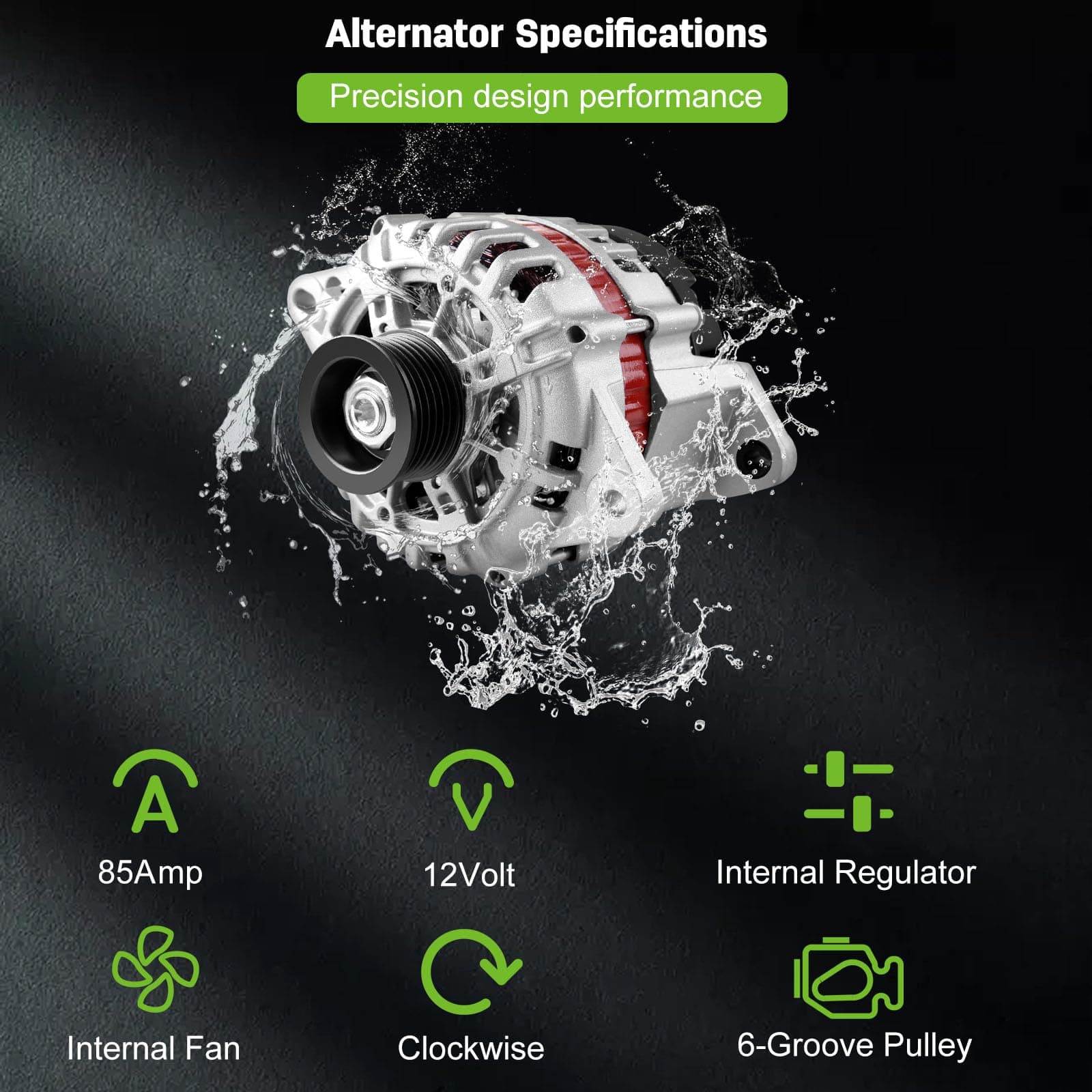 Alternador SCITOO 8483 compatible con Aveo Aveo5 Para - Imagen 5