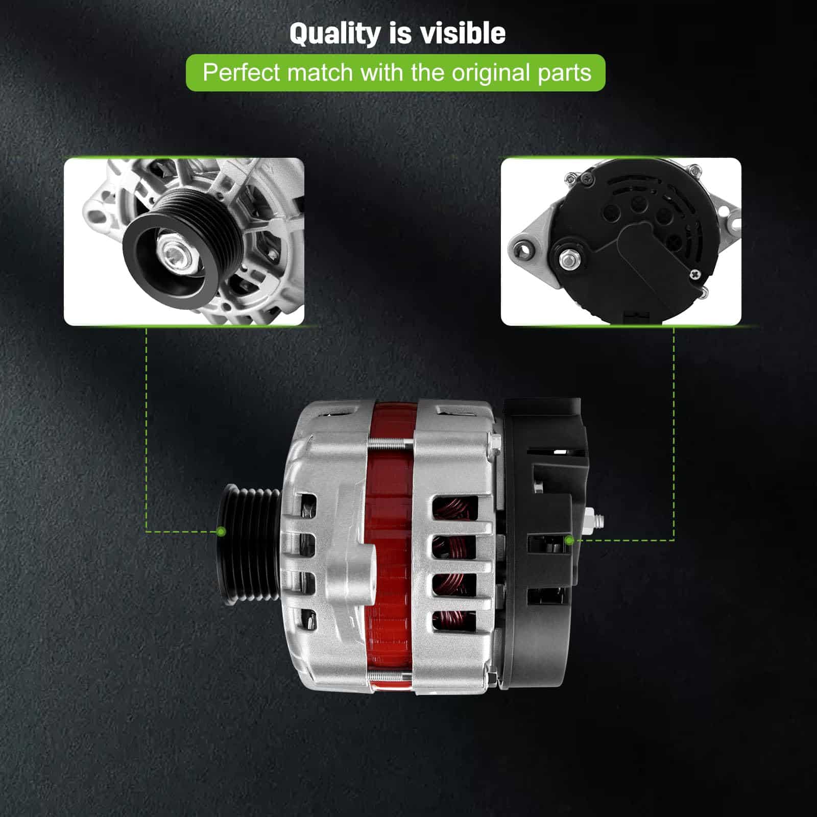 Alternador SCITOO 8483 compatible con Aveo Aveo5 Para - Imagen 3