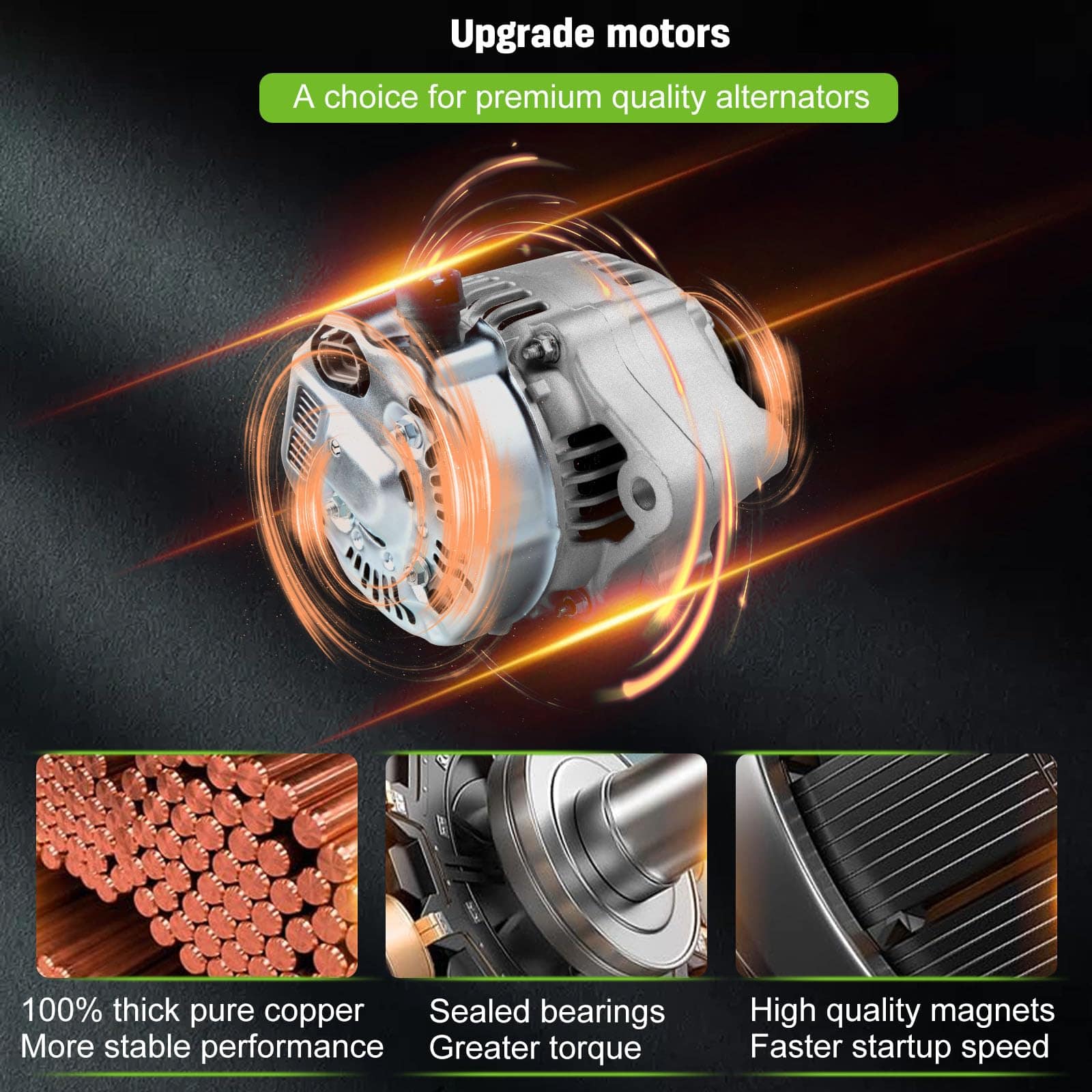 Alternadores SCITOO AND0187 13754 para Toyota Camry Solara - Imagen 4