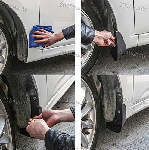 4pcs Car SUV Mud Flap Splash Guard Mud Guards Fender - Imagen 9
