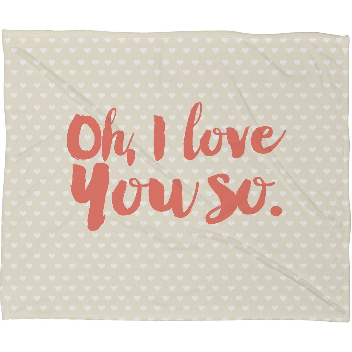 Manta de Felpa Deny Designs Allyson Johnson, Love You so