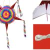 Piñata de Estrella Mexicana X-Large con Conos Rojos Extra