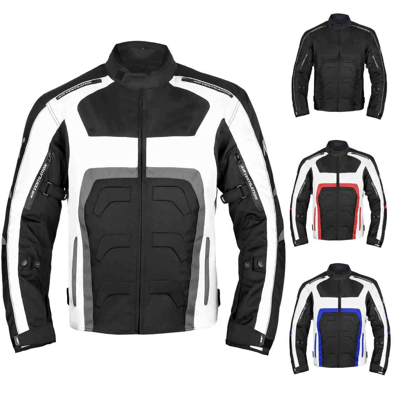 Chamarra de motocicleta textil para hombres Enduro