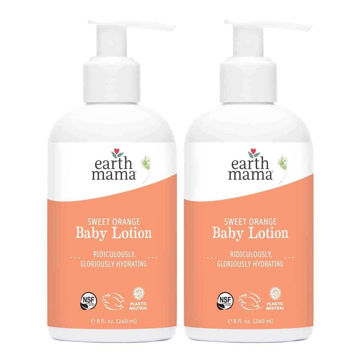 Earth Mama Sweet Orange Baby Lotion | Loción Corporal