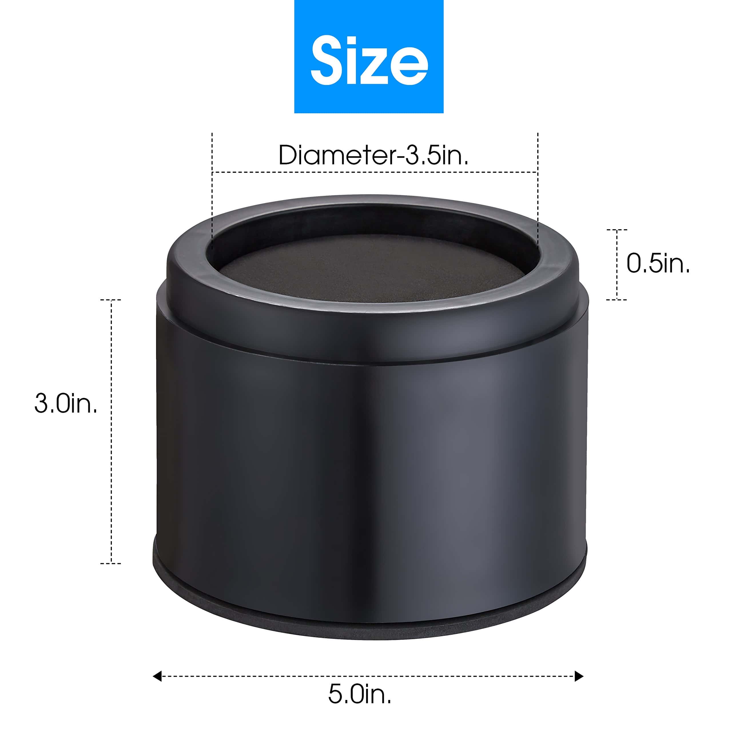 Elevadores de Cama iPrimio - Redondos, 3 Pulgadas de - Imagen 7