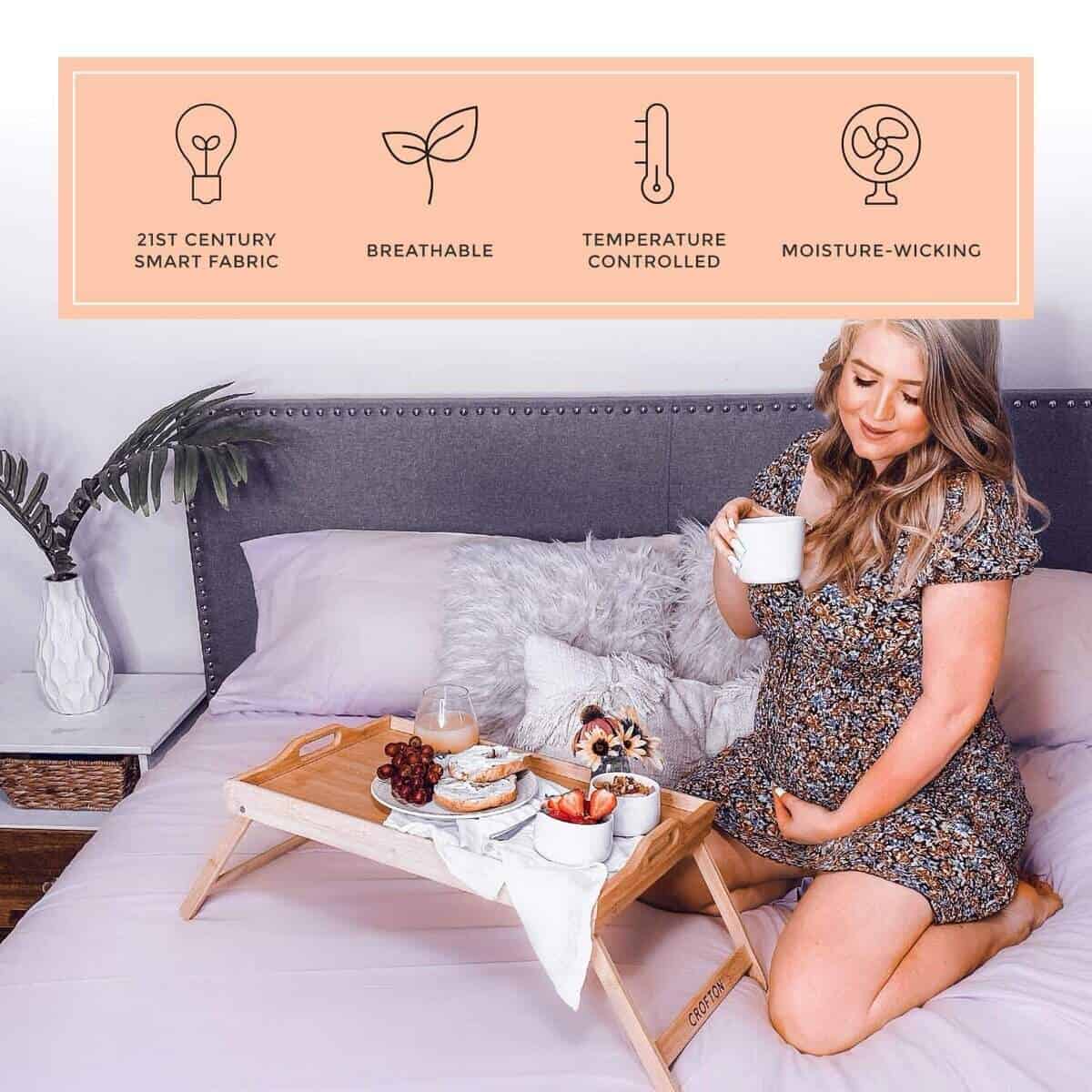 Juego de sábanas PeachSkinSheets Lavender Mist - Suavidad - Imagen 4