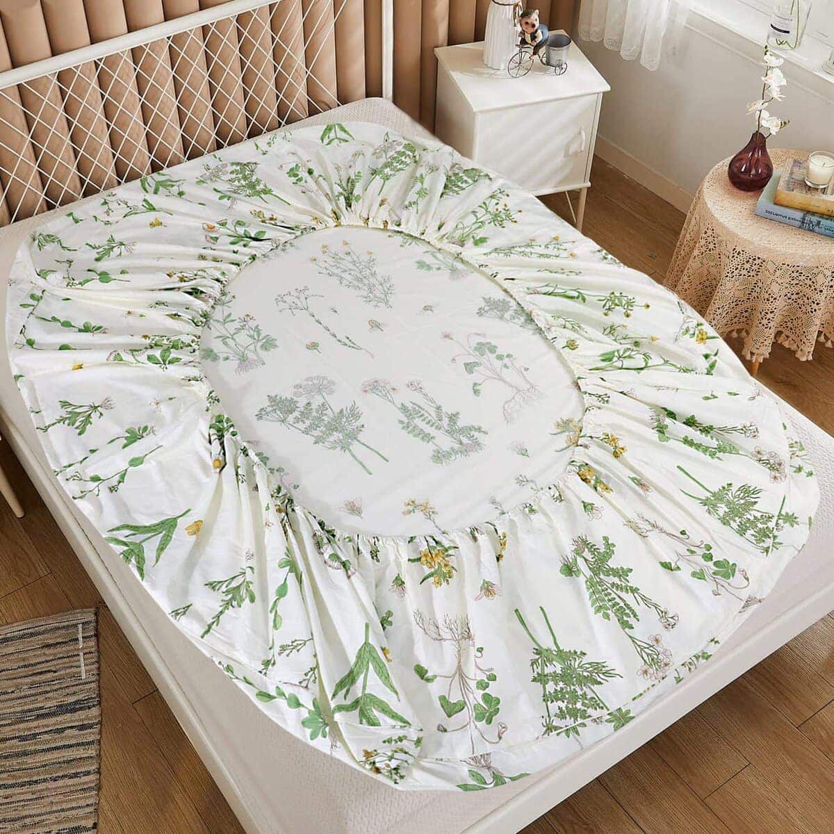 Juego de sábanas de 4 piezas California King FADFAY Juego - Imagen 6