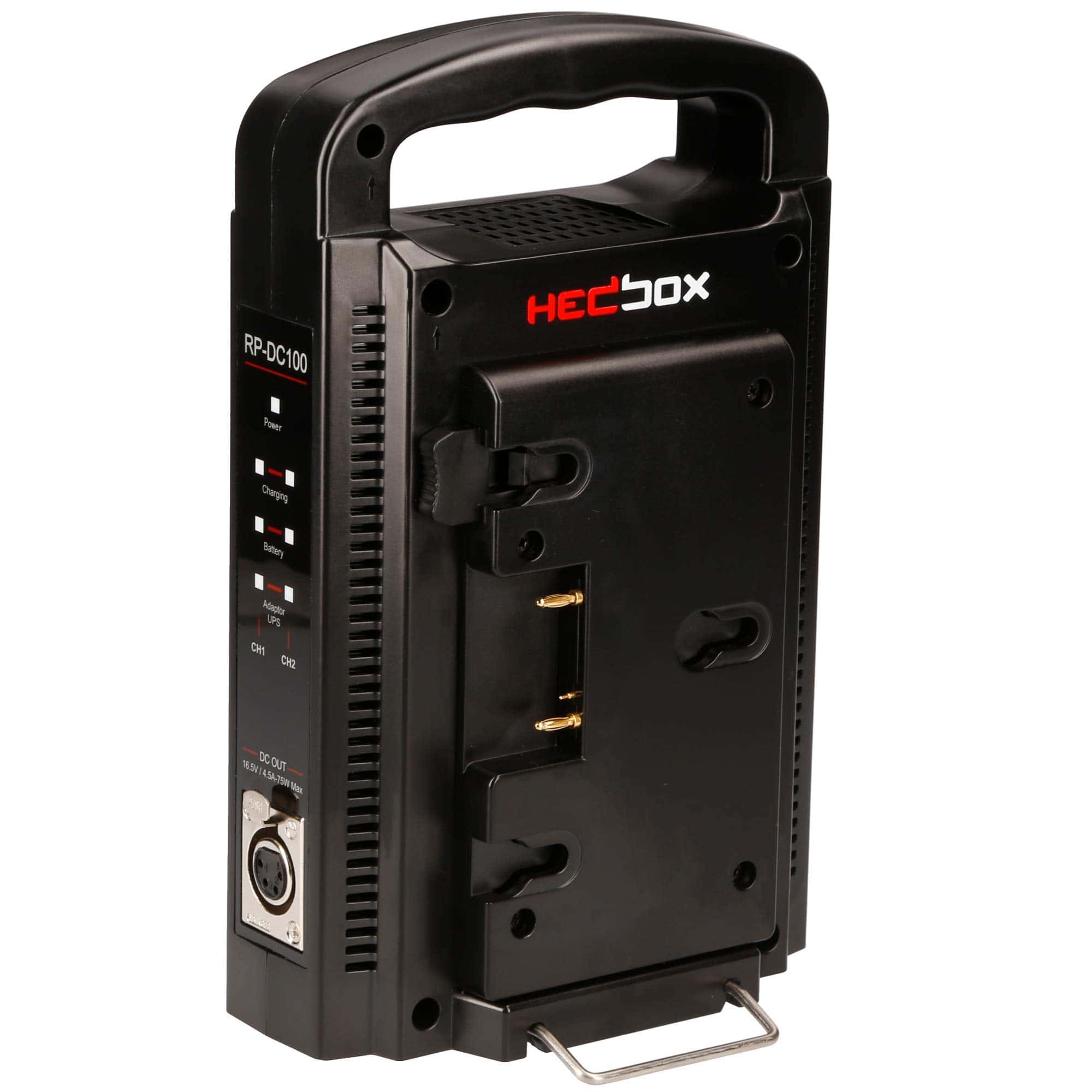 Cargador de Batería de Montura Dorada HEDBOX RP-DC100A - 2