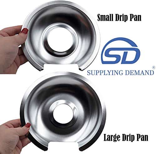 Kit de reemplazo de 8 piezas para sartén y anillo cromados - Imagen 8