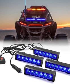 FOXCID 4 X 6 Luces Estroboscópicas de Advertencia de