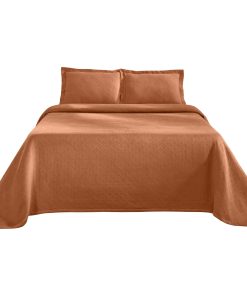 Set de Colcha de Cama de Lujo Tejida Jacquard de Matelassé