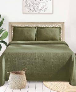 Colcha BNM Matelasse de BLUENILEMILLS, Juego de 3, Ropa de