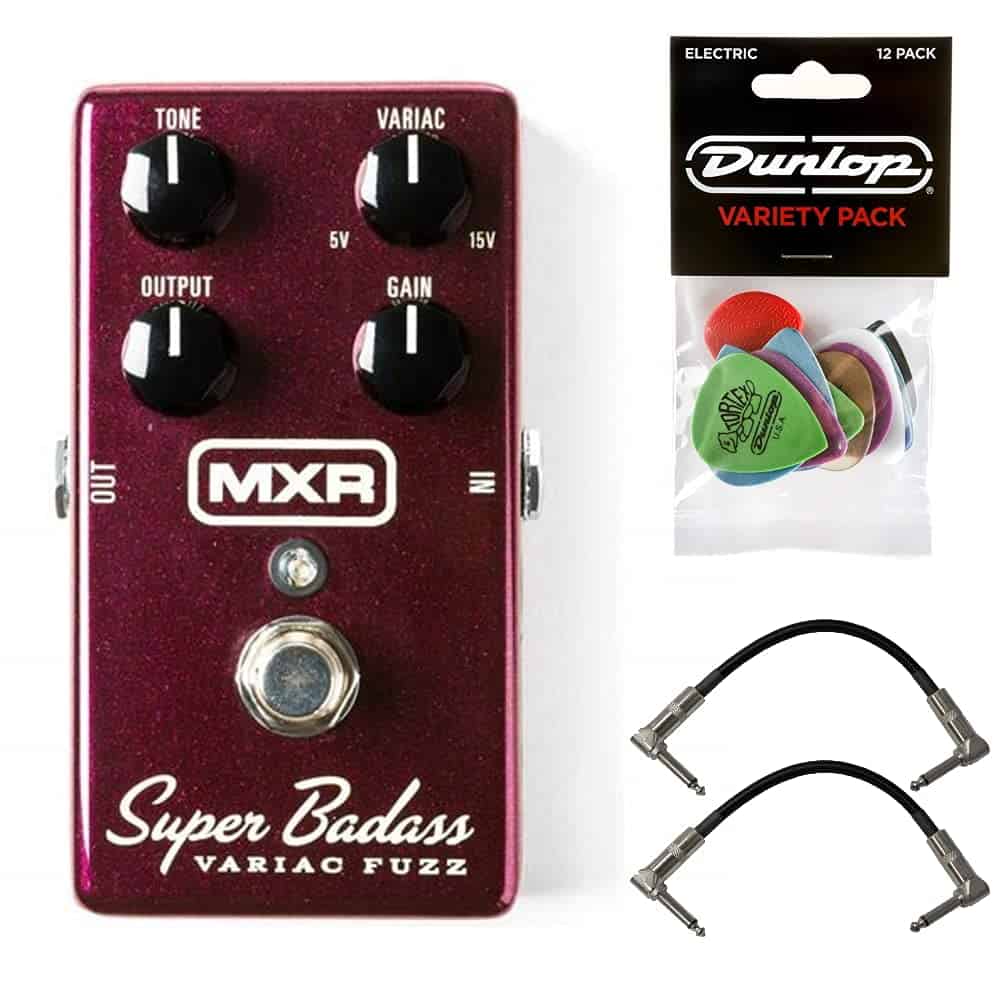Pedal de Efecto de Distorsión Fuzz MXR M236 Super Badass