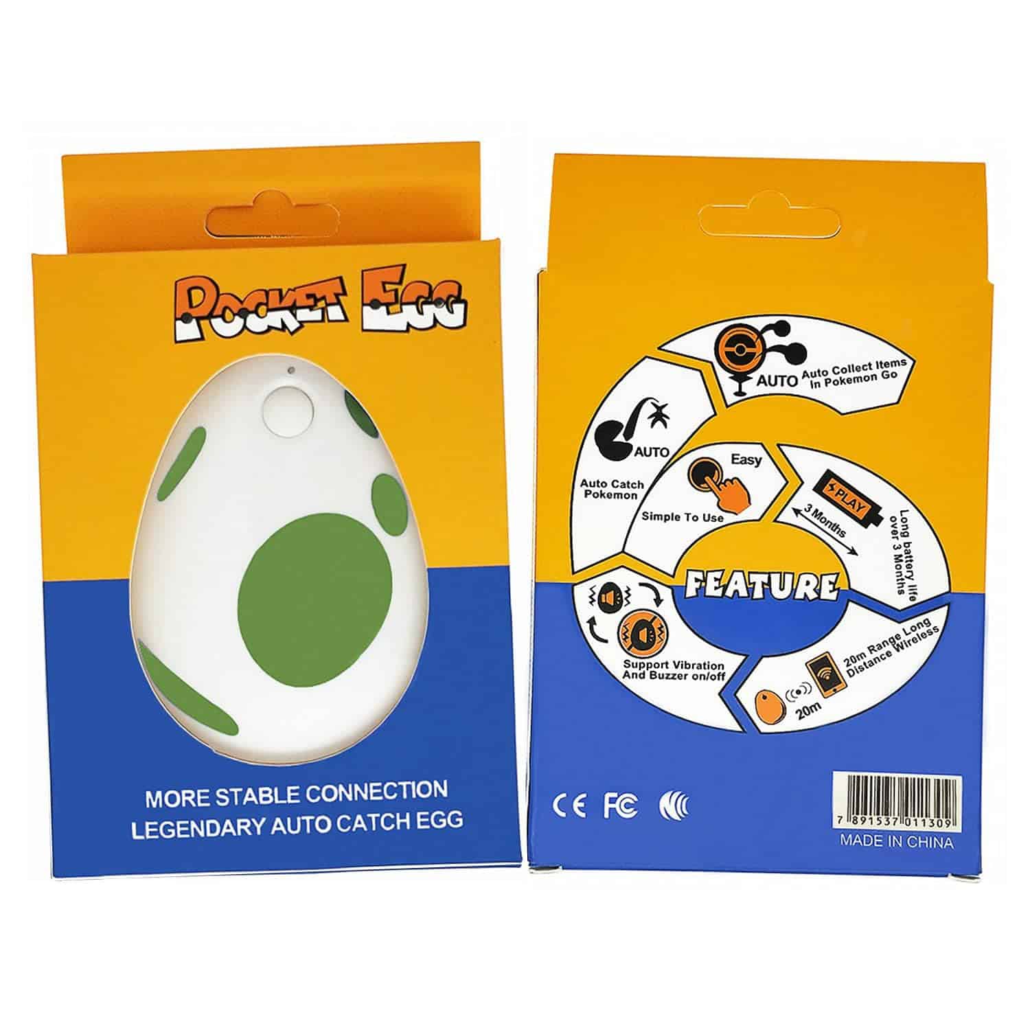 Pocket Egg Auto Catch para Go Plus Accesorio con Bluetooth - Imagen 8