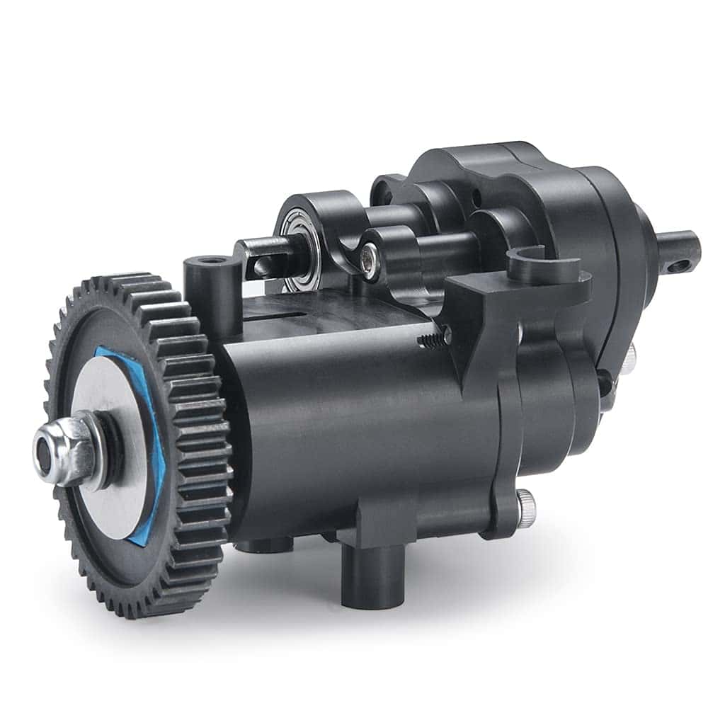 Caja de Transmisión de Aluminio CNC con Engranajes de Acero