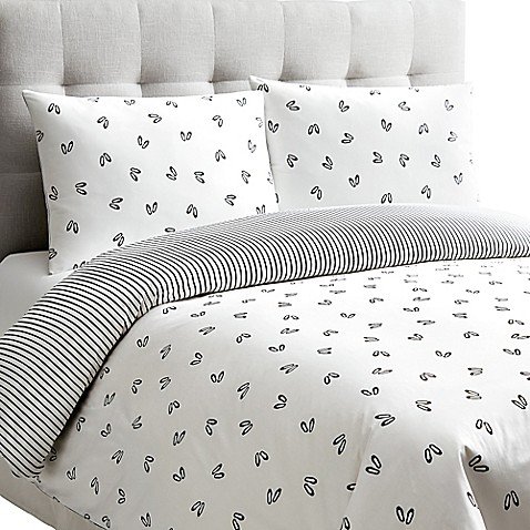 Juego de Funda Nórdica Reversible Dance en Blanco - Talla