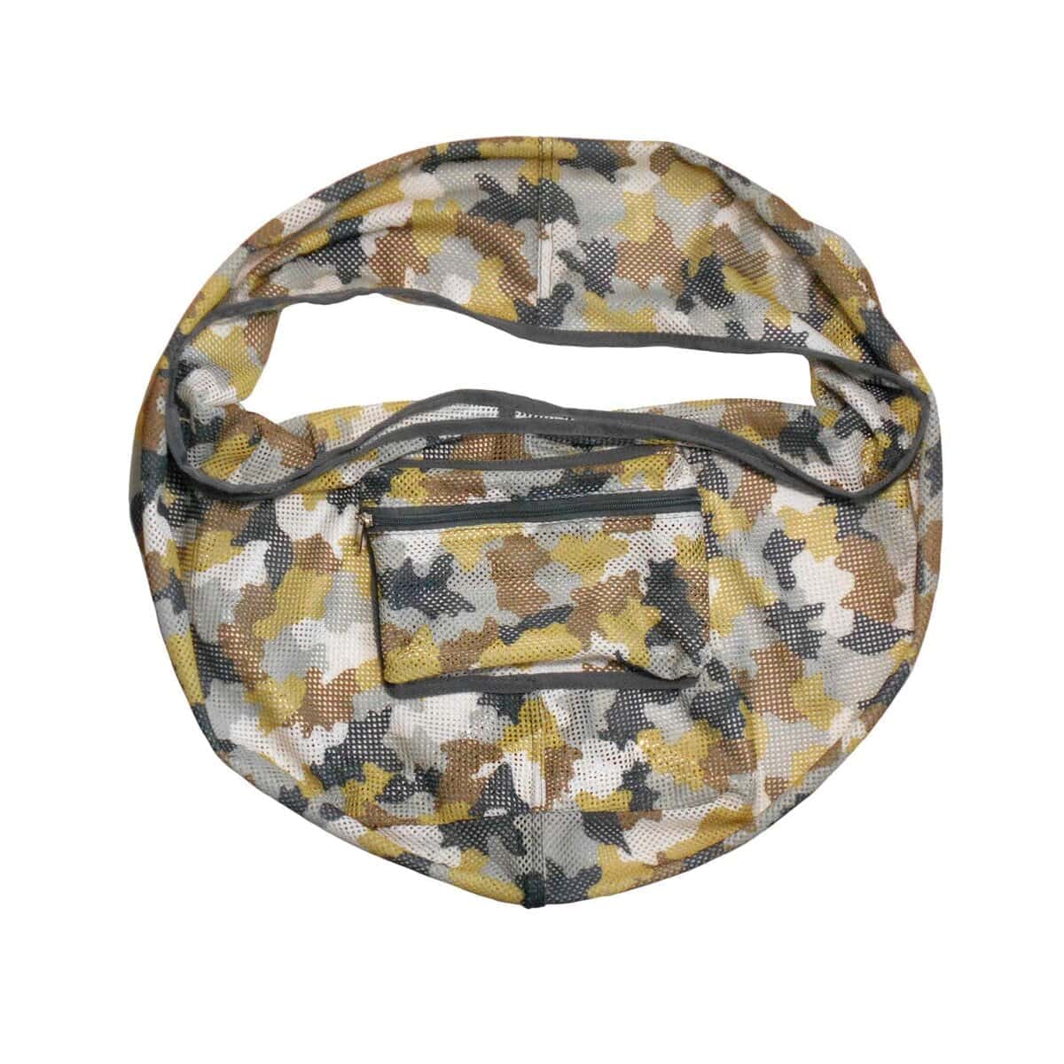 Bolso Bandolera Plegable de Malla con Estampado de - Imagen 3