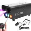 Máquina de Humo YaeCCC, 500W Máquina de Humo con Luces LED