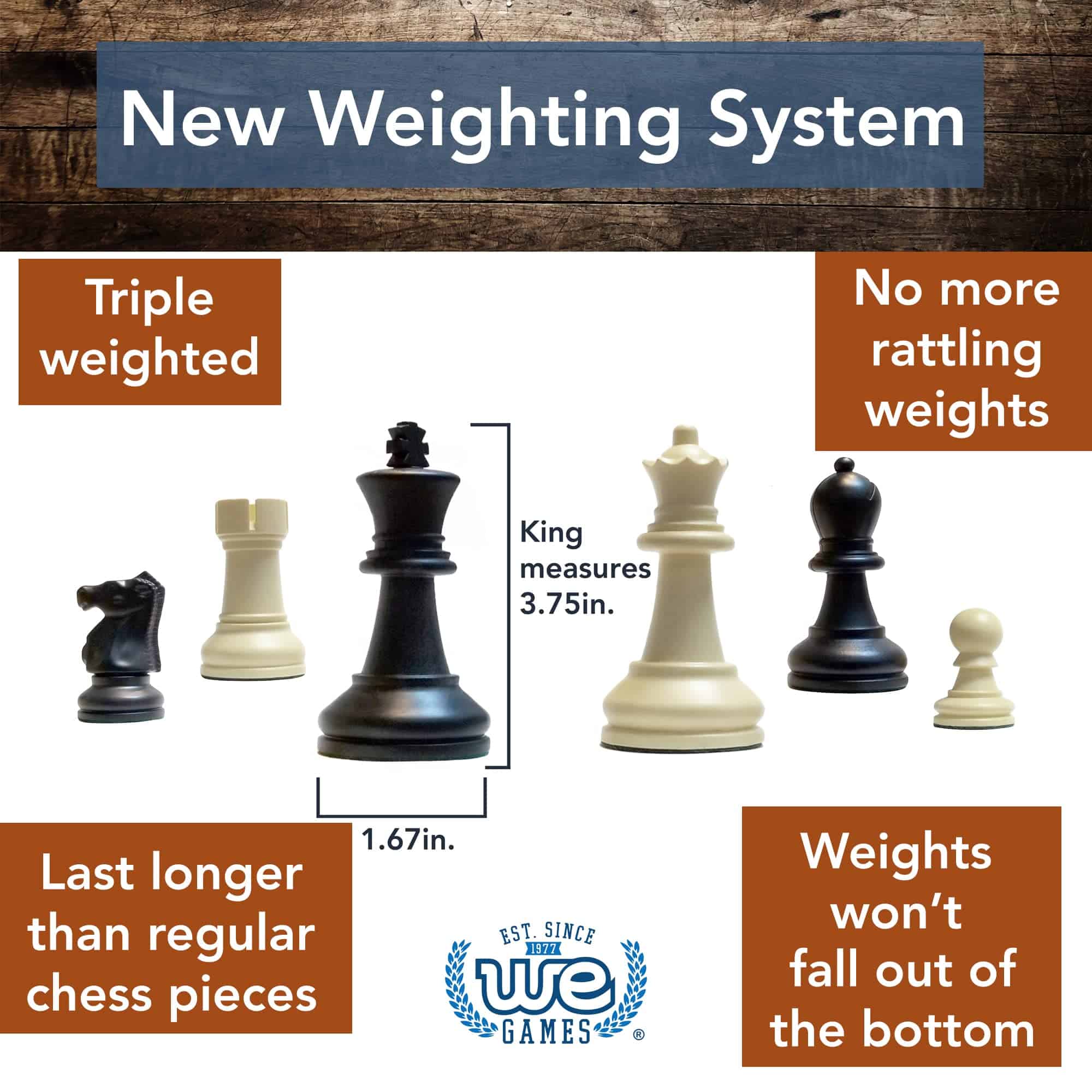 Conjunto de piezas de ajedrez Bobby Fischer Ultimate, Juego - Imagen 6