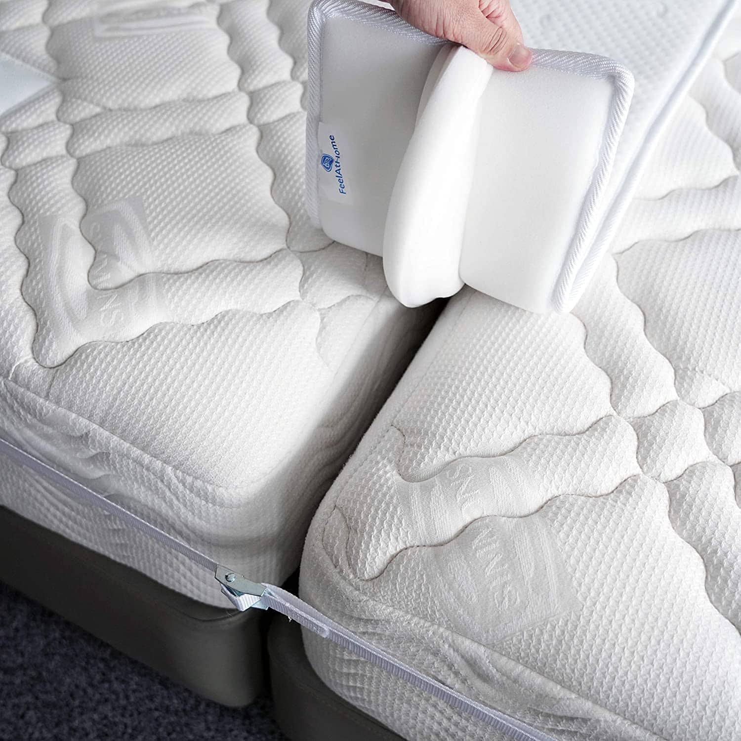 Kit Convertidor de Cama FeelAtHome Twin a King - Puente