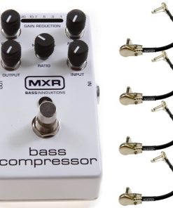 Pedal de efectos de compresor para bajo MXR M87 con bypass