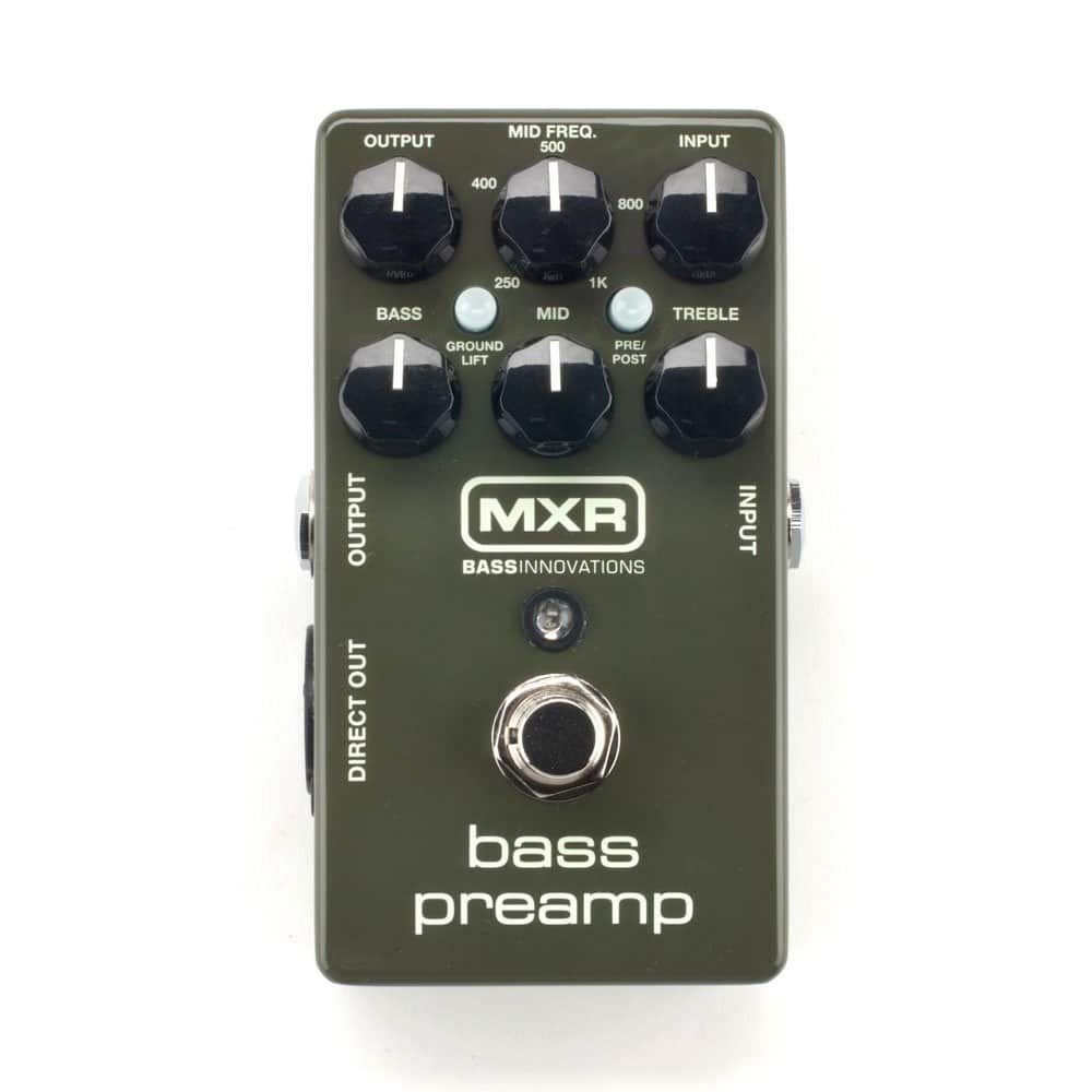MXR M81 Pedal de previo de bajo con paquete de fuente de - Imagen 3