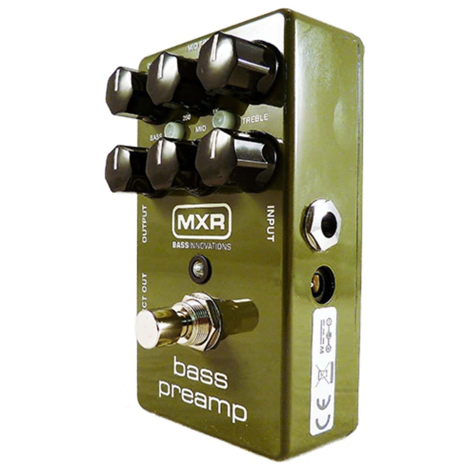 MXR M81 Pedal de previo de bajo con paquete de fuente de - Imagen 7