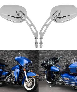 Espejos Laterales para Motocicleta 8mm Cromados Para Harley