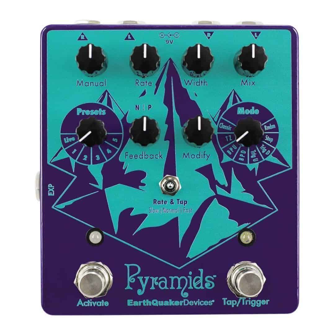 EarthQuaker Devices Pyramids Stereo Flanging Device Guitar