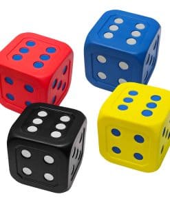 Dados Gigantes Macro Giant de 6 Pulgadas de Espuma PU, Set