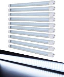 Bombilla LED RV LED T8, 18" Reemplazo de Tubo Fluorescente,