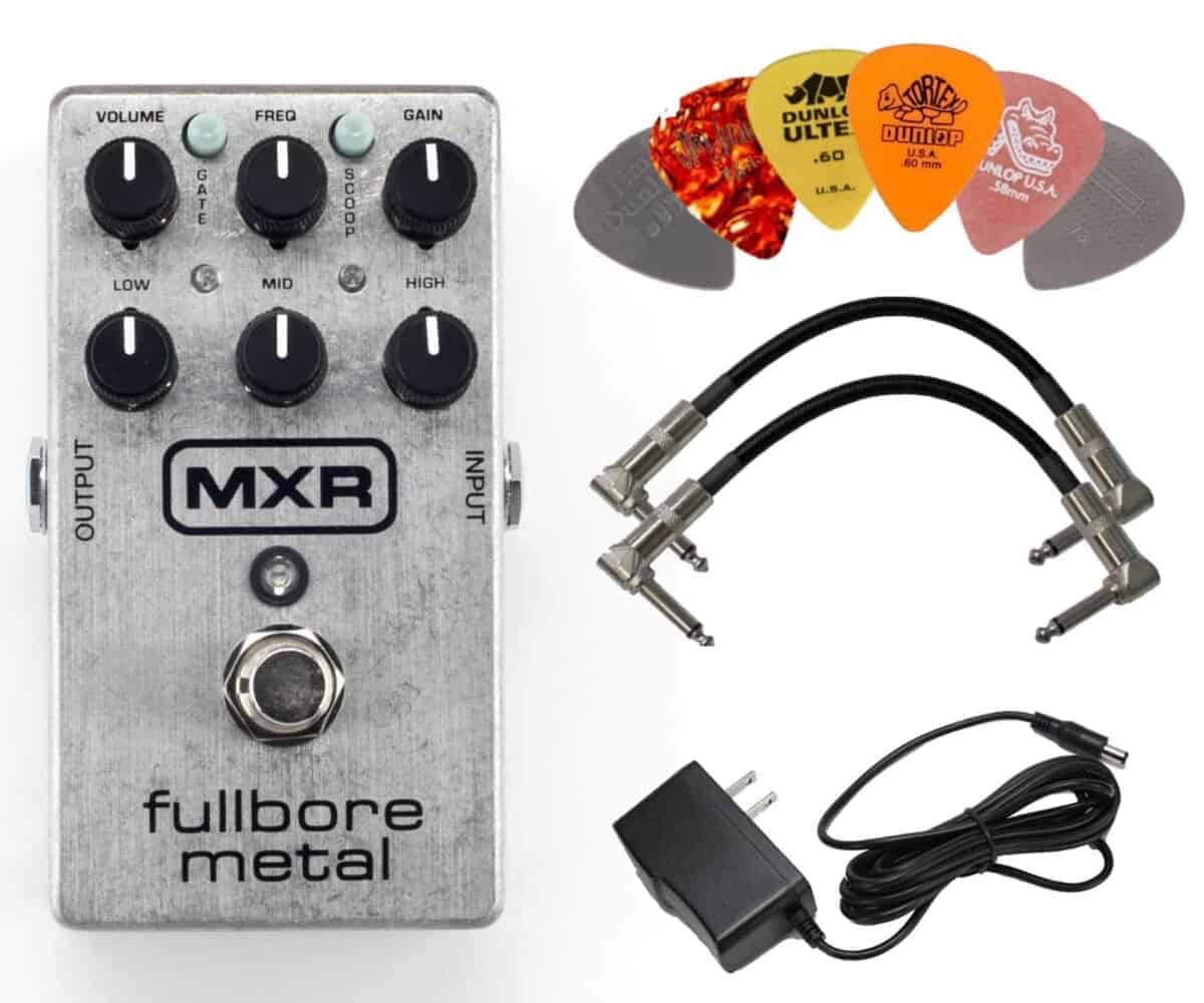 Pedal de distorsión Dunlop MXR M116 Fullbore Metal para