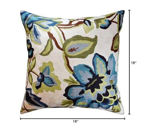 Funda de Almohada Decorativa Moderna con Motivos Florales - Imagen 11