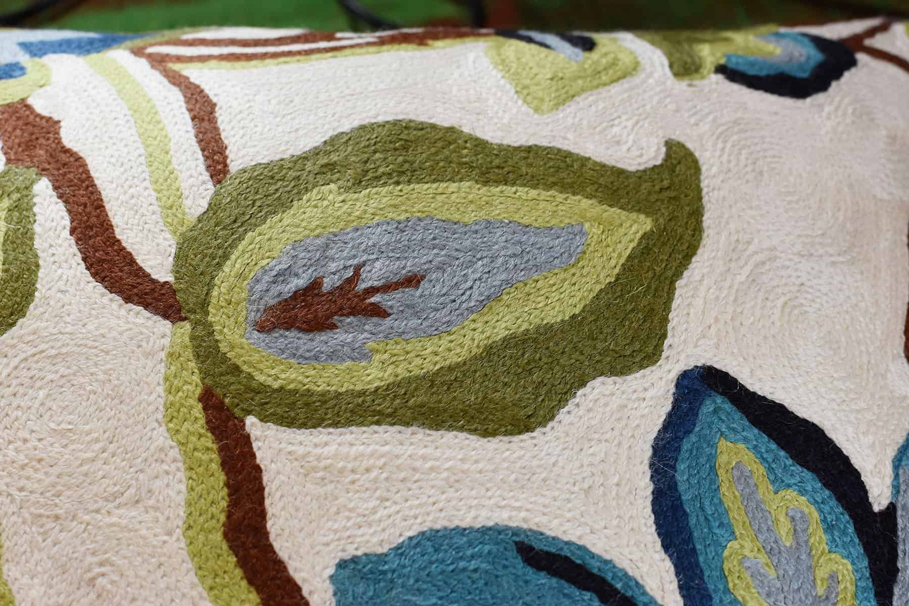 Funda de Almohada Decorativa Moderna con Motivos Florales - Imagen 4