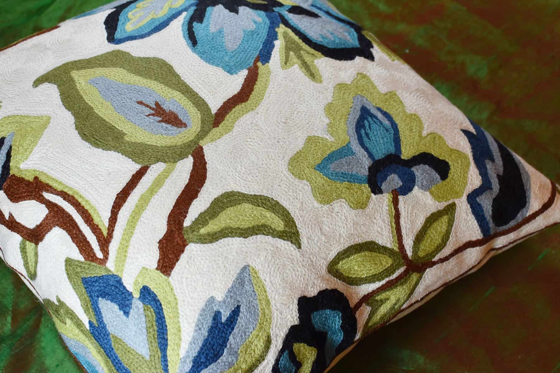 Funda de Almohada Decorativa Moderna con Motivos Florales - Imagen 5