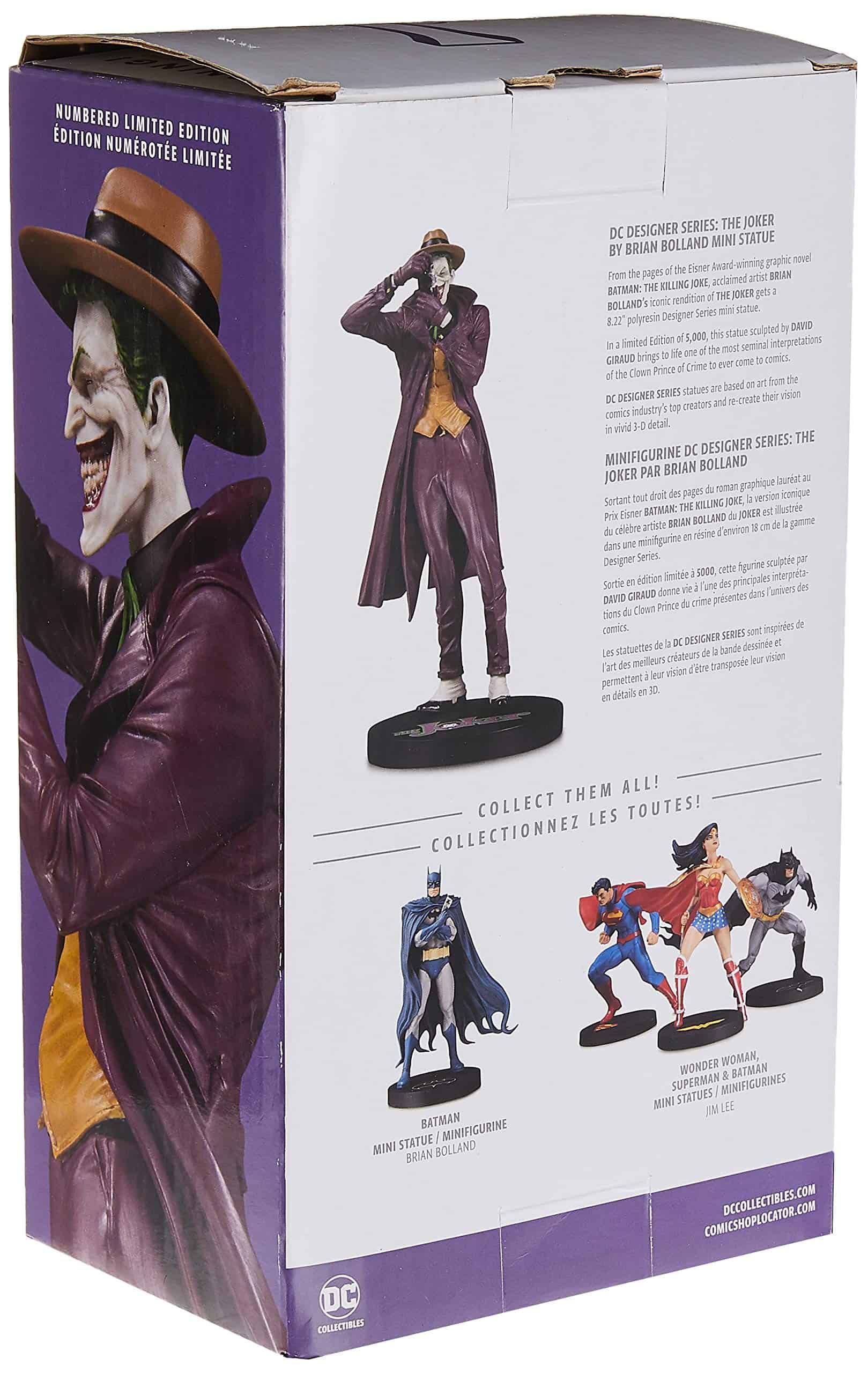Estatua Mini DC Collectibles Designer Series: The Joker por - Imagen 5