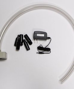 Enfriador de Torre de Cerveza con 5 Tapones de Grifo (Negro)