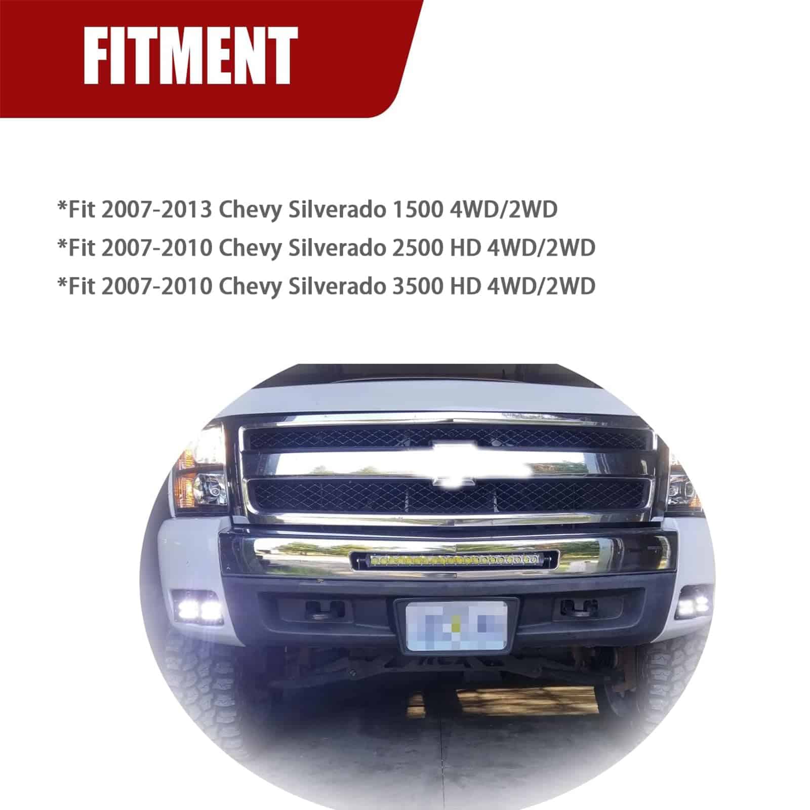 22 Pulgadas 150W Barra de Luz LED de Fila Recta con Kit de - Imagen 4